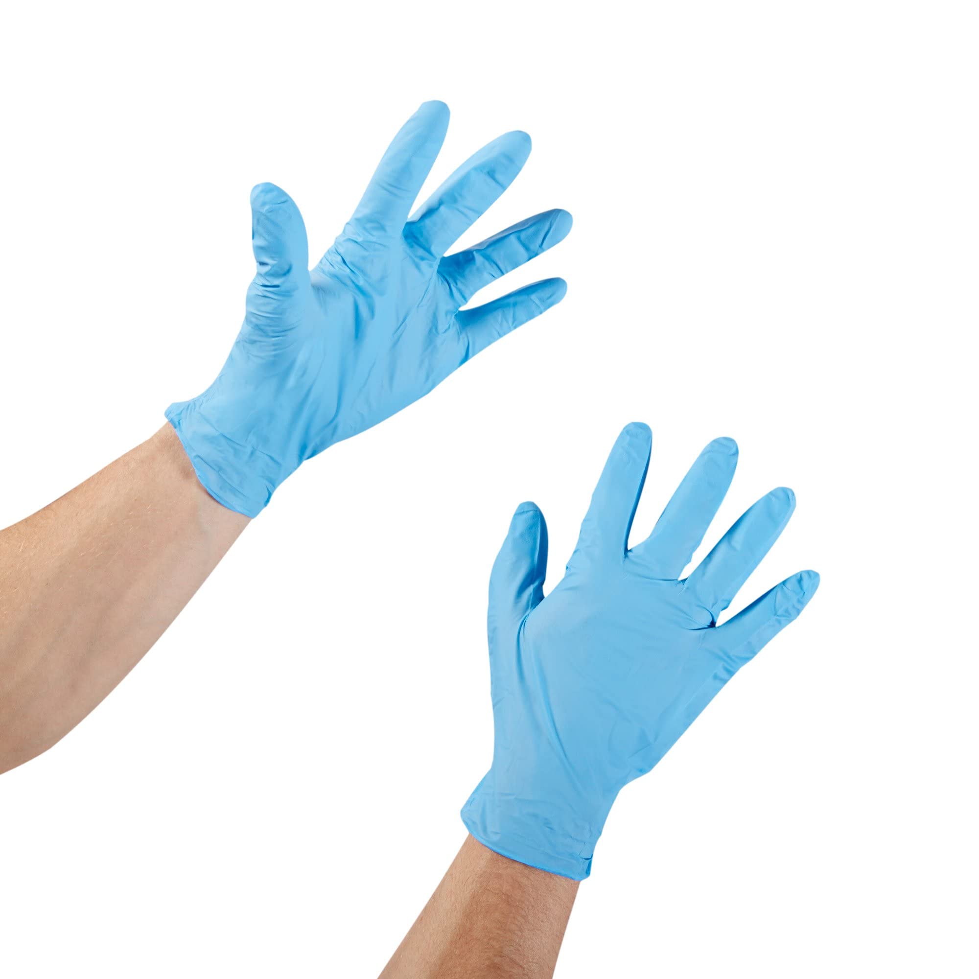 McKesson Confiderm 4.5C Nitrile Exam Gloves - Powder-Free, Latex-Free, Ambidextrous, Textured Fingertip (1000, X-Large) - Image 9