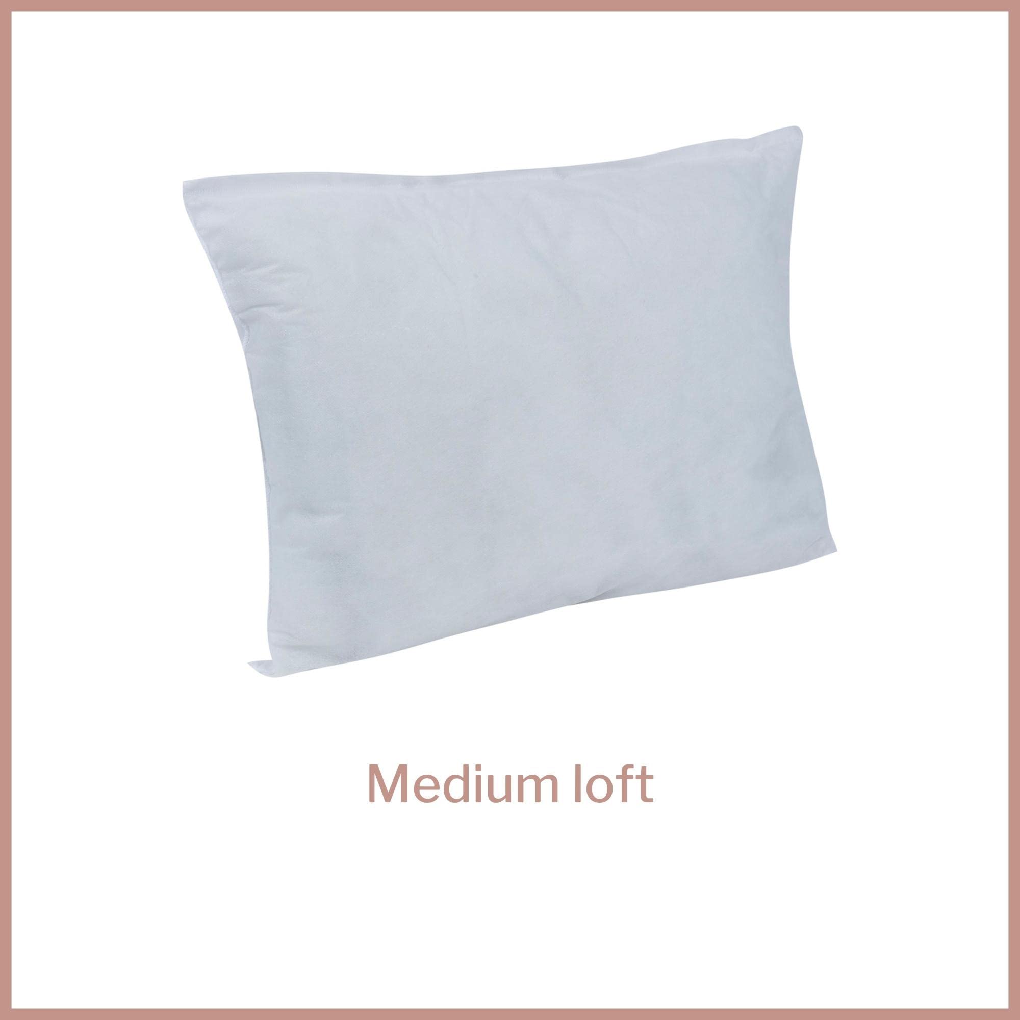 McKesson Disposable Bed Pillow [1 Count] Single Patient Use, White 17 in x 24 in - Image 3