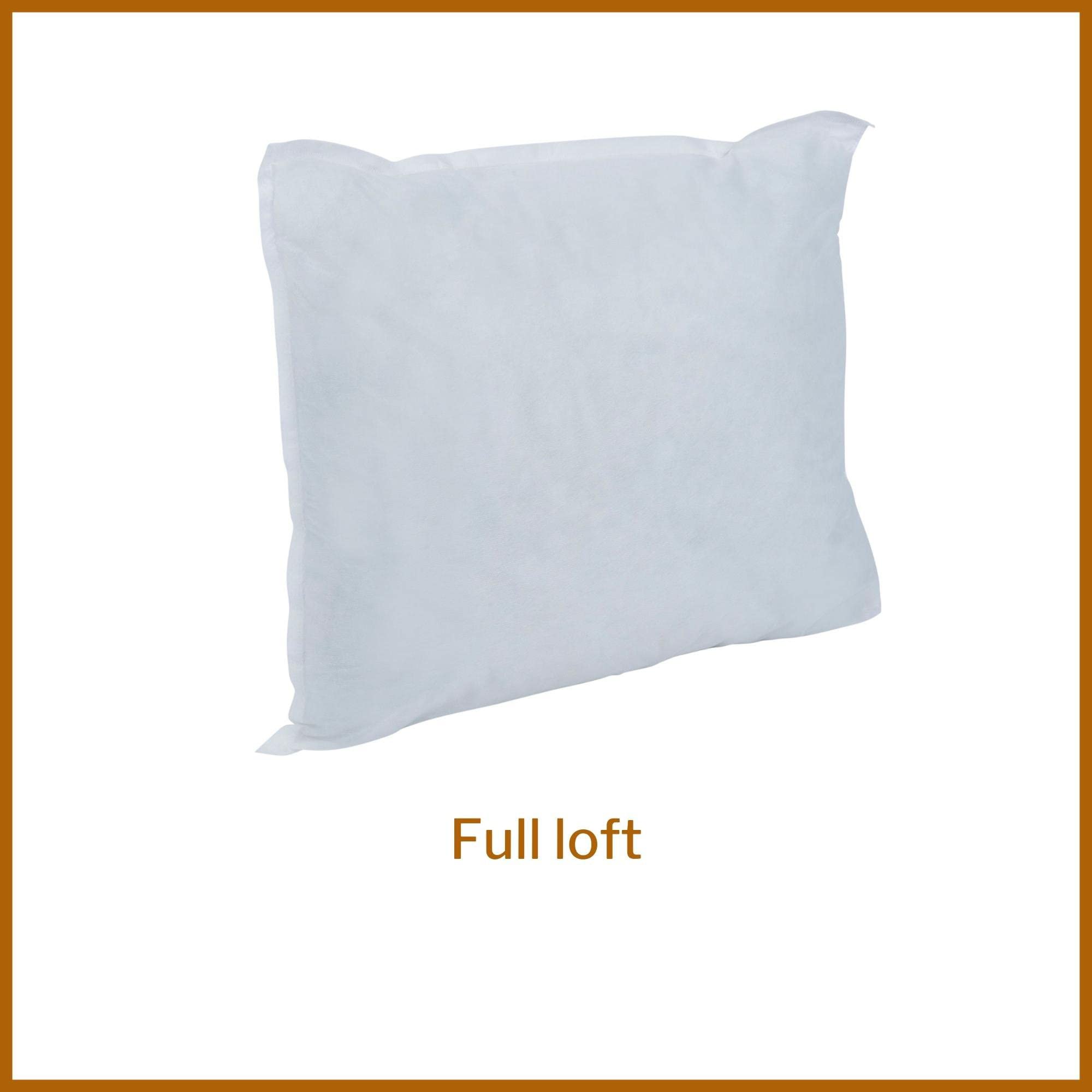 McKesson Disposable Bed Pillow [24 Count] Single Patient Use, White 18 in x 24 in - Image 3