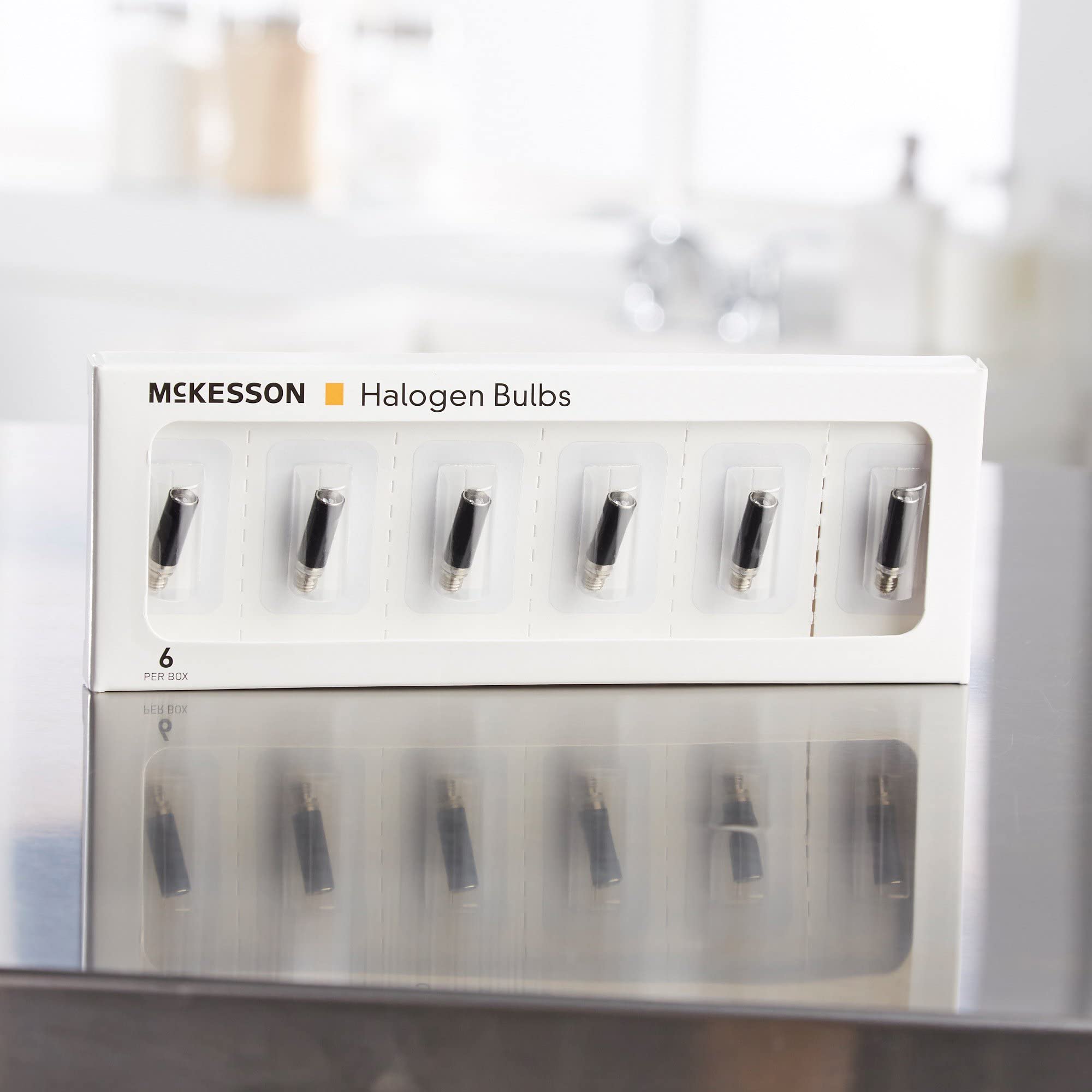 McKesson Halogen Light Bulbs 3 Watts, 4.6 Volts, Diagnostic Lamp Light Bulb for Medical Surgical Instruments, 1 Count, 6 Packs, 6 Total - Image 9