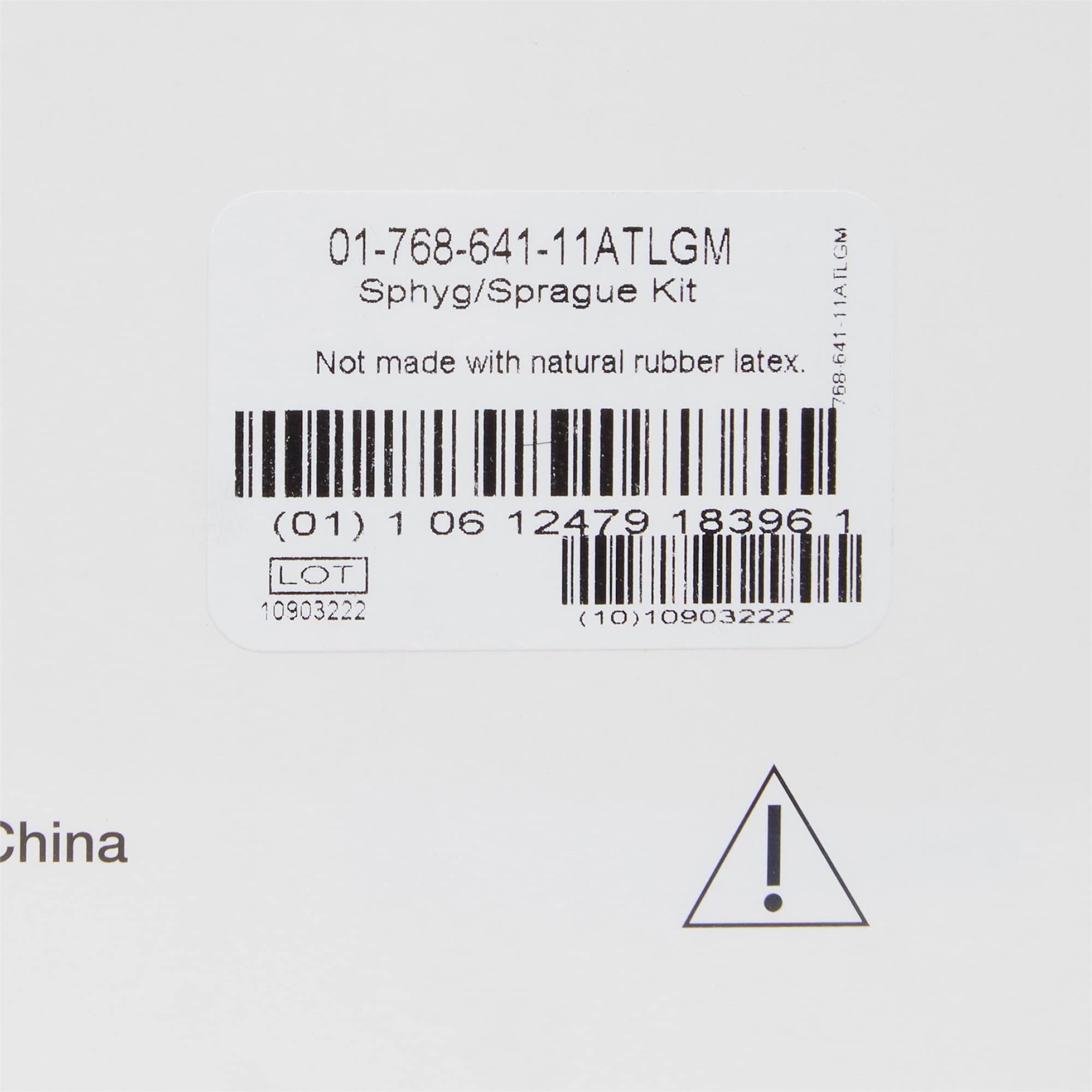 McKesson Lumeon Blood Pressure Monitor and Sprague Rappaport Stethoscope Combo Kit - Hand Held Aneroid Sphygmomanometer, 10 Count - Image 8