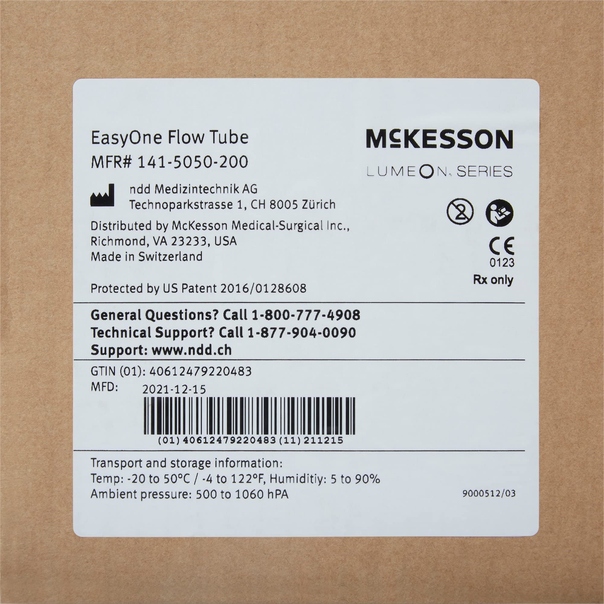 McKesson LUMEON Flow Tube - Disposable Mouthpiece, Non-Sterile Plastic Mouthpiece for Air Spirometry System, One Size, 200 Count - Image 8