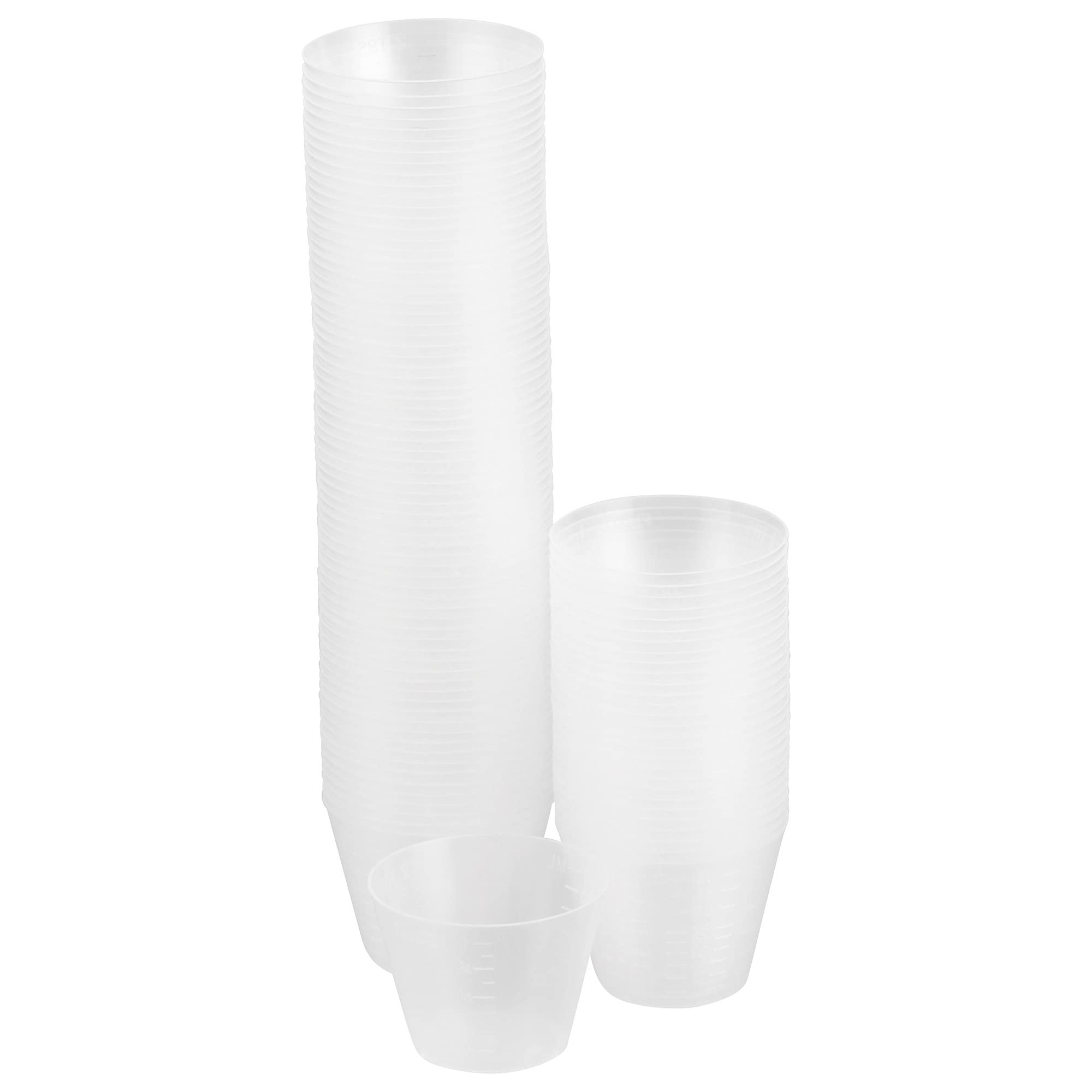 McKesson Medicine Cups, Disposable 1 oz / 30 ml [5000 Count] Plastic, Small, Mixing, Measuring, Resin, Epoxy, Translucent - Image 5