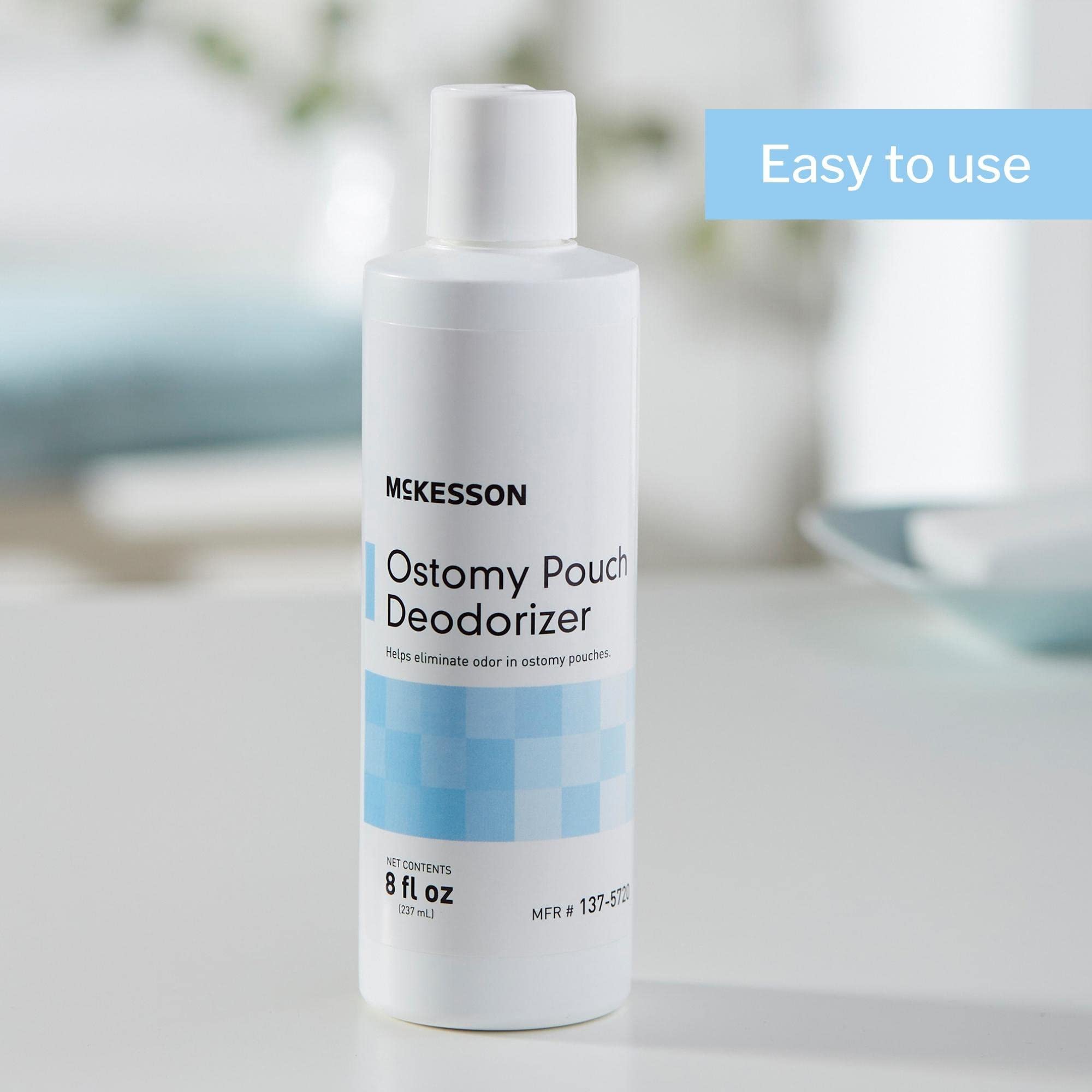 McKesson Ostomy Pouch Deodorizer, Helps Eliminate Odor in Ostomy Pouches, 8 fl oz, 1 Count, 1 Pack - Image 5