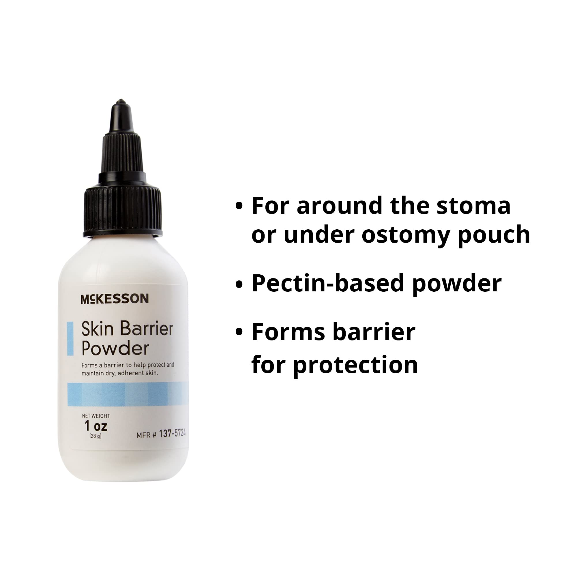 McKesson Skin Barrier Powder, Protect and Maintain Dry Adherent Skin, 1 oz, 1 Count - Image 3