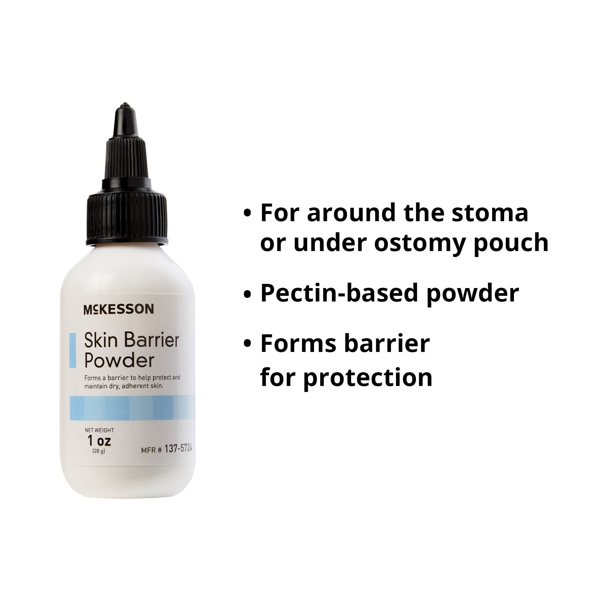 McKesson Skin Barrier Powder, Protect and Maintain Dry Adherent Skin, 1 oz, 1 Count, 50 Packs, 50 Total - Image 3
