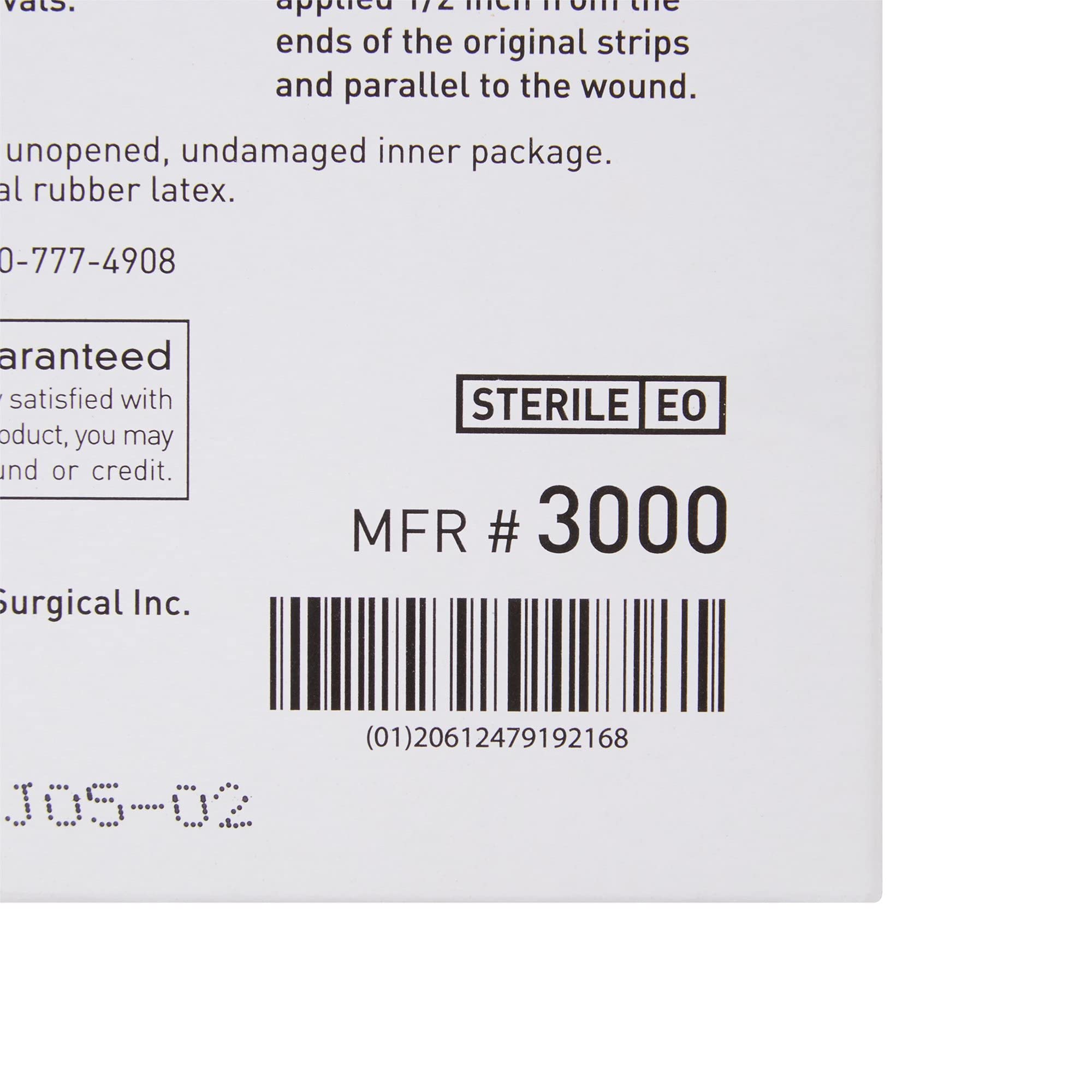 McKesson Skin Closure Adhesive Strips, Flexible Steri Strip for Wound Care, 1/8 in x 3 in, 250 Count - Image 5