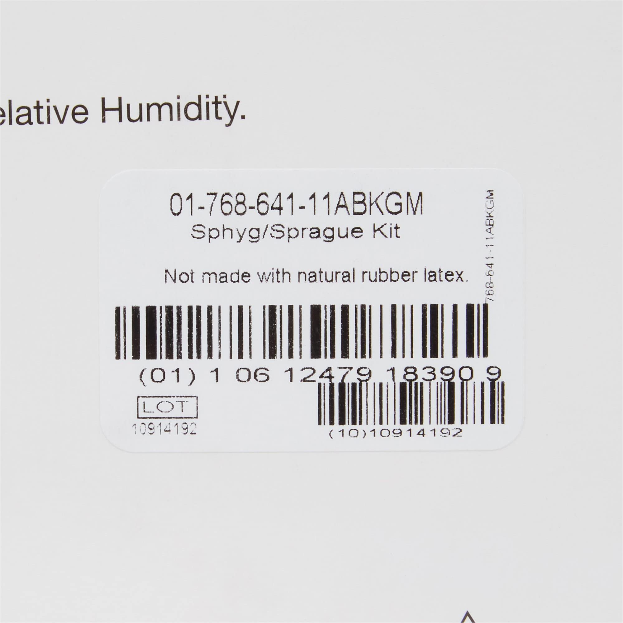McKesson Sphyg/Sprague Kit, Aneroid Sphygmomanometer and Stethoscope, Blood Pressure with Cuff, 10 Count - Image 8