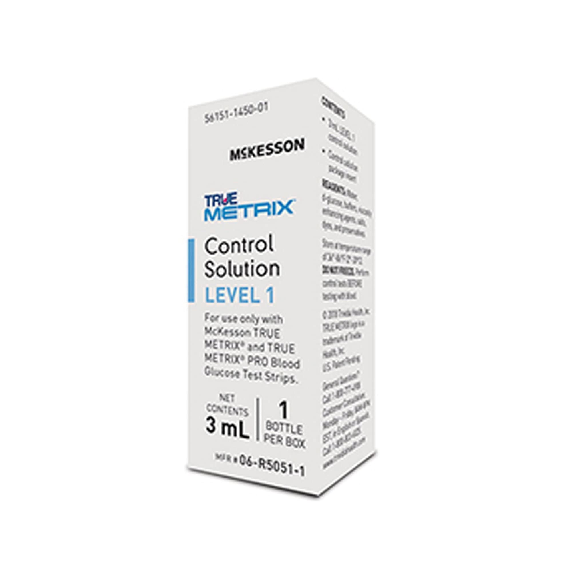 McKesson 06-R5051-1 True Metrix Pro Professional Monitoring Blood Glucose Meter, Control Level 1 - Image 3